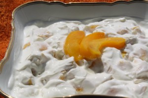 Sommer, Sonne, Pfirsich-Quark Pfirsich-Quark