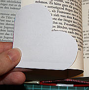 Lesezeichen aus Papier basteln