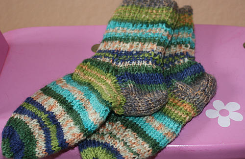 Kindersocken stricken