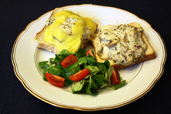 Champignon-Toast Rezept