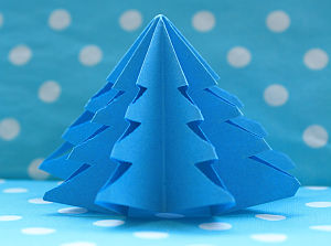 Weihnachtsbaum Aus Papier Basteln
