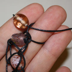 Schmuck mit Fingerstricken machen