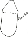 Gesicht von erwachsener Eule