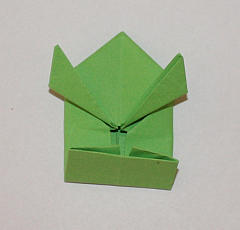 Origami-Frosch