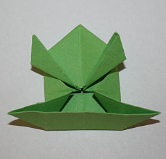 Origami-Frosch