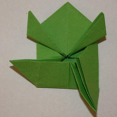 Origami-Frosch