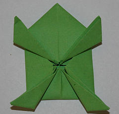 Origami-Frosch