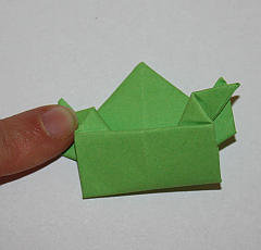 Origami-Frosch