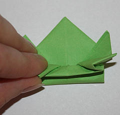 Origami-Frosch