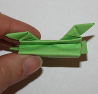 【Origami Frosch falten】 Hüpfende Papierfrösche basteln