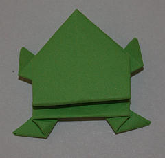 Origami-Frosch