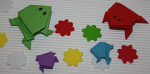 Origami-Frosch