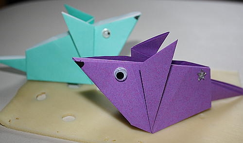 Origami Maus Anleitung