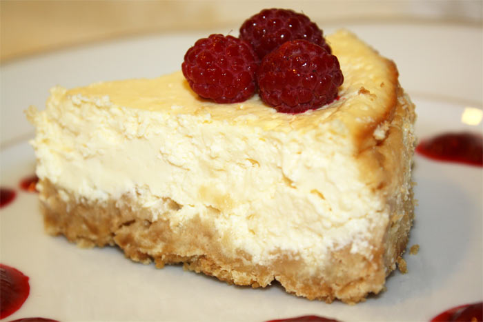 cheesecake-mit-himbeeren