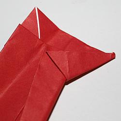 Krawatte aus Papier falten